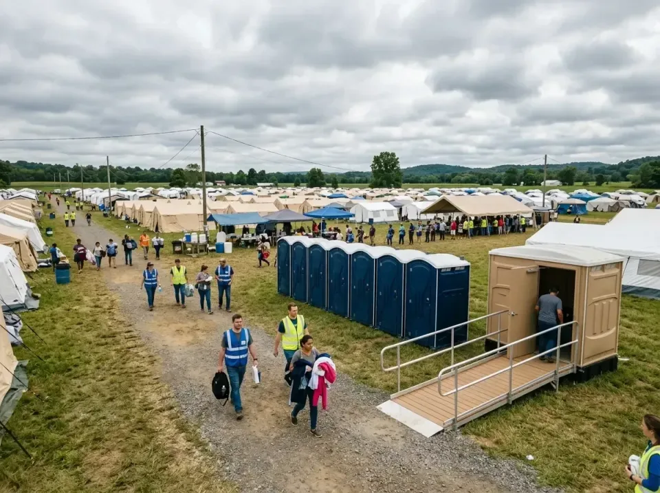 disaster-relief-camp-restrooms-010 — frequently asked questions, Dumpster & Portable Bathrooms Rental in Park View, IA